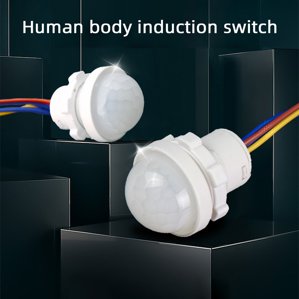 Smart Home Appliances - เซนเซอร์เซ็นเซอร์ตรวจจับการเคลื่อนไหวอินฟาเรด PIR เซ็นเซอร์ตรวจจับการเคลื่อนไหวขนาดเล็ก AC 110V 220V
