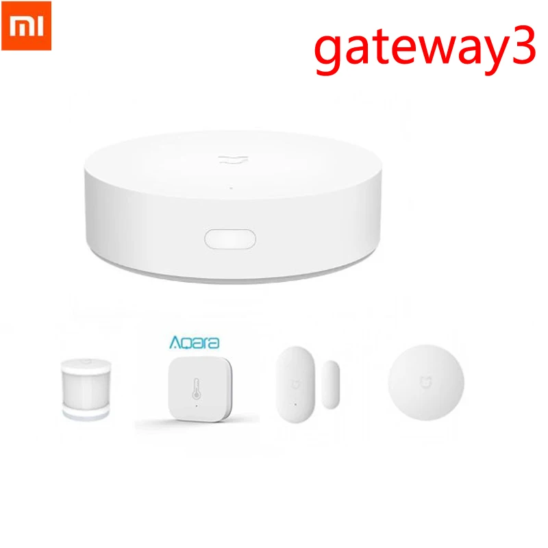 Smart Home Hub Xiaomi - ชุดอุปกรณ์สมาร์ทโฮม Xiaomi รุ่นจีน เกตเวย์ 3 เซ็นเซอร์ตรวจจับมนุษย์