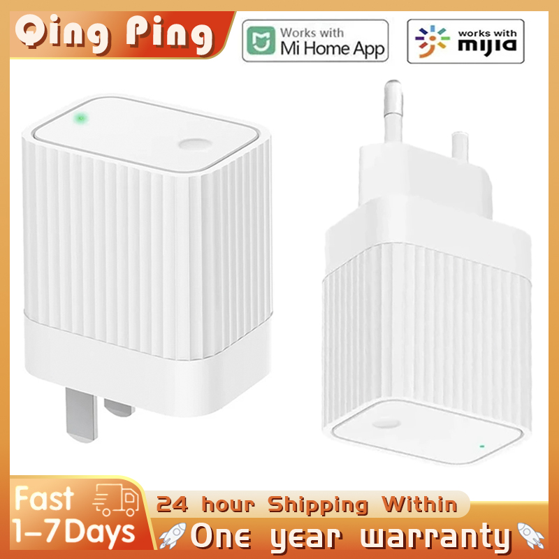 Smart Home Gira - Qingping บลูทูธเกตเวย์ Qingping ฮับ WiFi ระยะไกลดูข้อมูลย่อยอุปกรณ์เชื่อมต่ออัจฉริยะอุปกรณ์บ้านสำหรับ