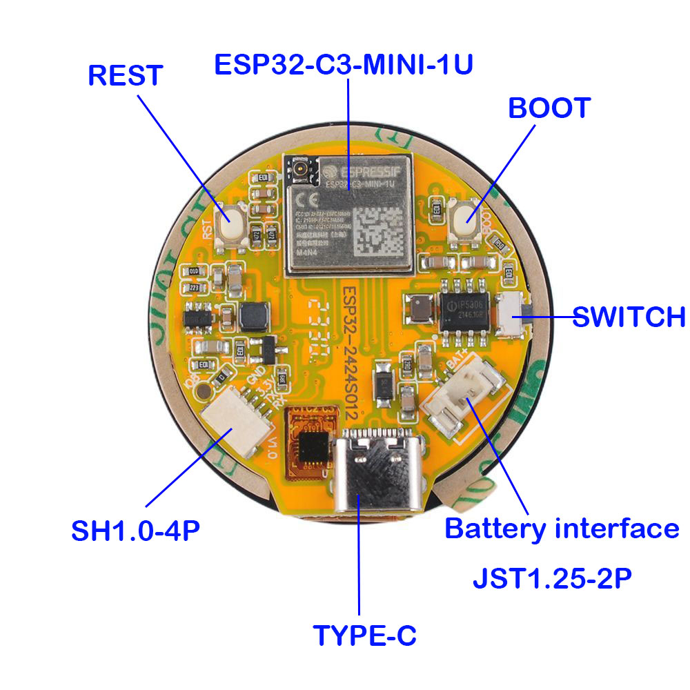 จอแสดงผล ESP32 1.28นิ้ว ESP32- - Smart Home Web บทวิจารณ์และราคา