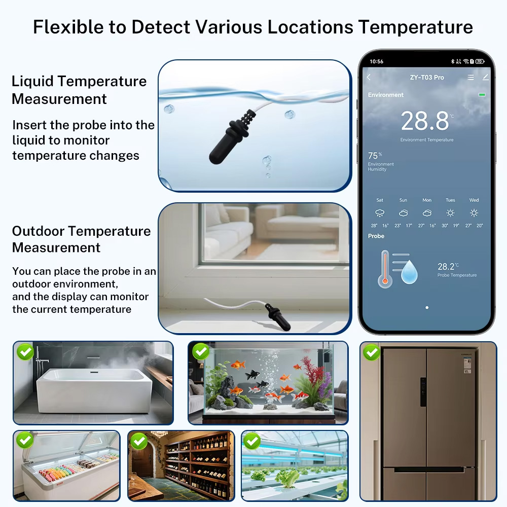 เซ็นเซอร์วัดอุณหภูมิและความชื้ - Wifi Thermostat บทวิจารณ์และราคา
