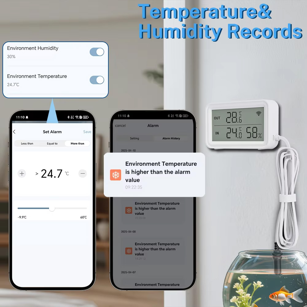 เซ็นเซอร์วัดอุณหภูมิและความชื้ - Wifi Thermostat บทวิจารณ์และราคา