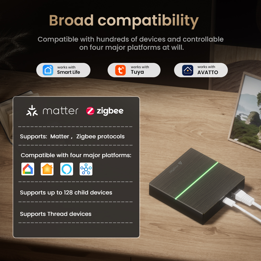 AVATTO Matter Smart Wired Gate - Smart Home Vimar บทวิจารณ์และราคา