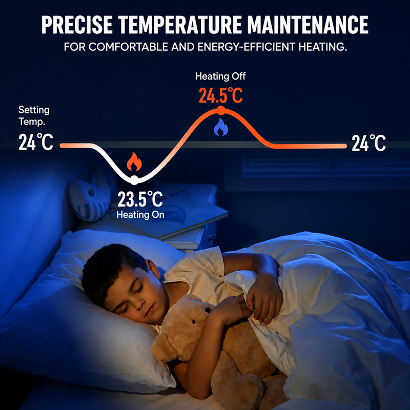 เทอร์โมสตัทควบคุมความร้อนใต้พื - Wifi Thermostat บทวิจารณ์และราคา