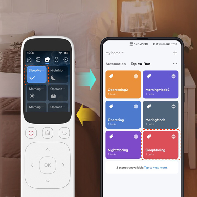 อุปกรณ์ควบคุมบ้านอัจฉริยะแบบพก - Smart Home Gateway บทวิจารณ์และราคา