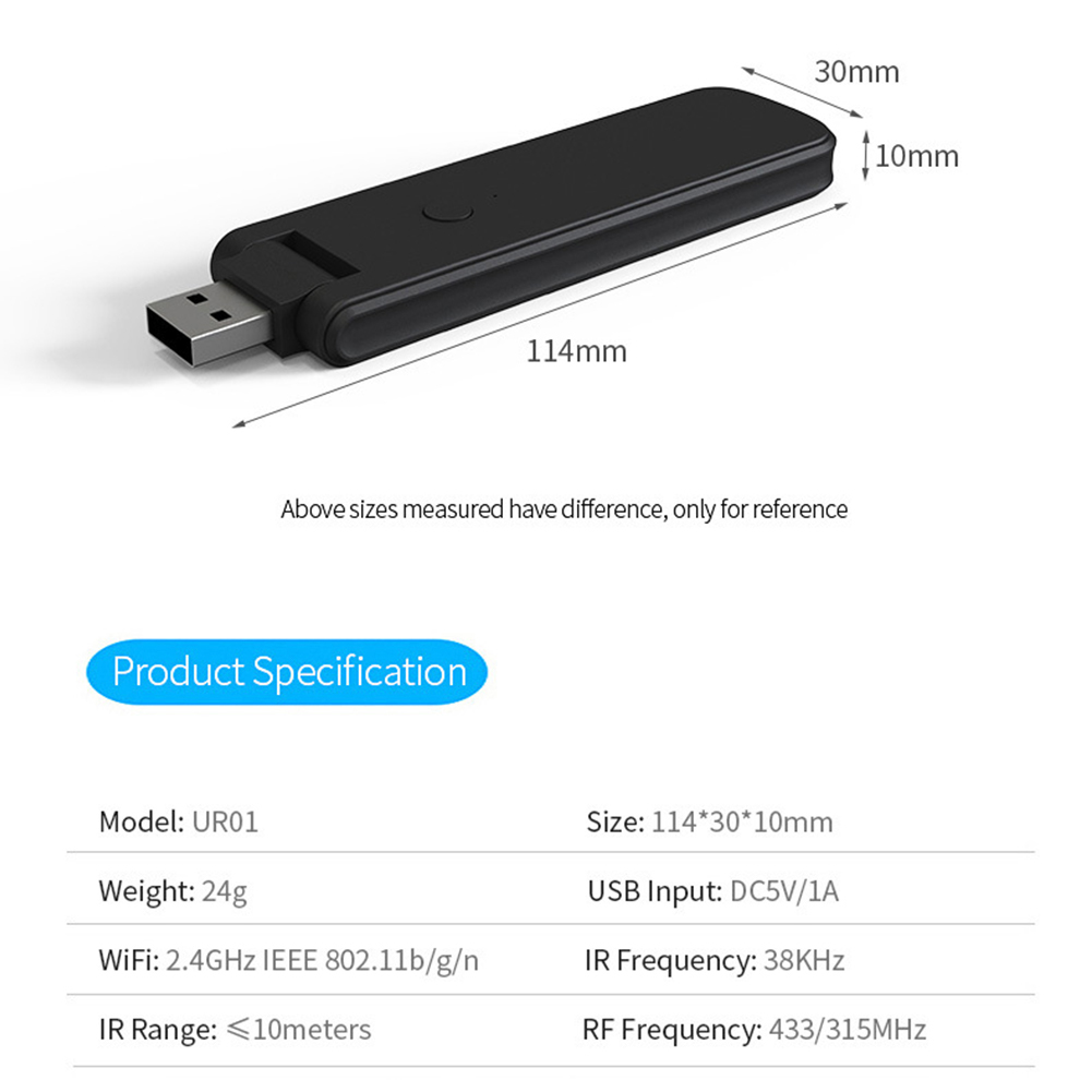 รีโมทคอนโทรลอัจฉริยะ RF IR 1 ช - Smart Home Appliances บทวิจารณ์และราคา