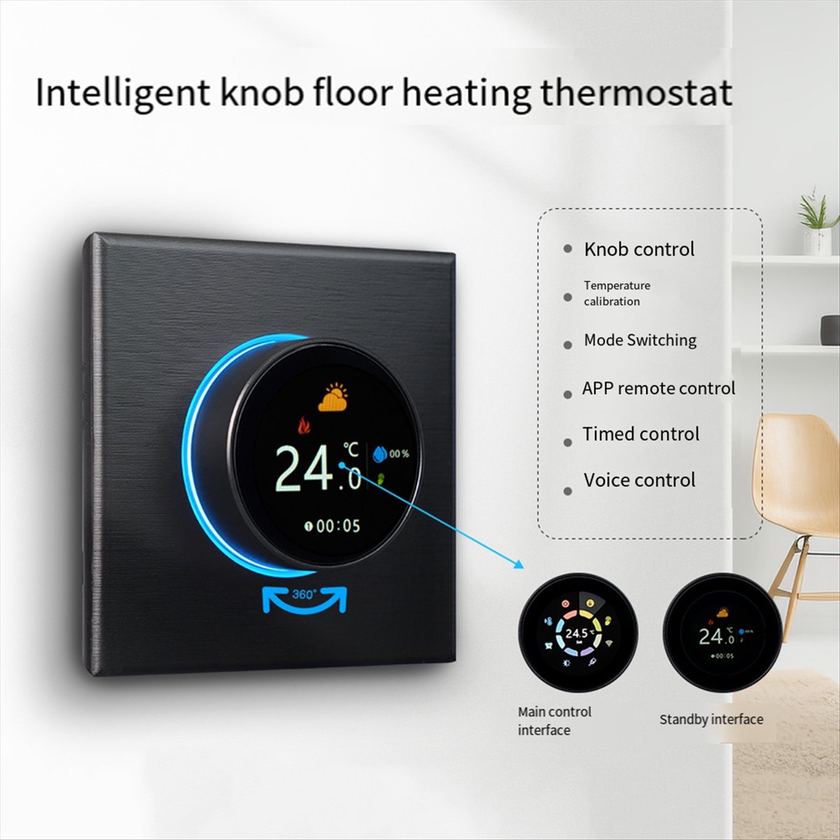 A64K ทูย่า ไวไฟสมาร์ทเทอร์โมสต - Wifi Thermostat บทวิจารณ์และราคา