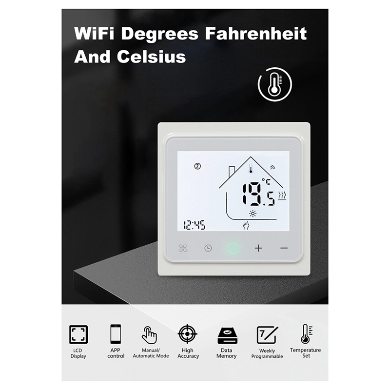 เทอร์โมสตัทอัจฉริยะ Tuya Smart - Wifi Thermostat บทวิจารณ์และราคา