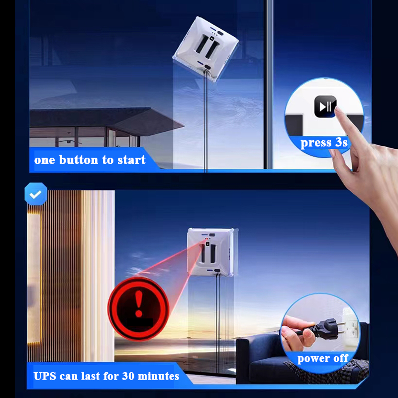 หุ่นยนต์ทำความสะอาดหน้าต่างด้ว - Smart Home Appliances บทวิจารณ์และราคา