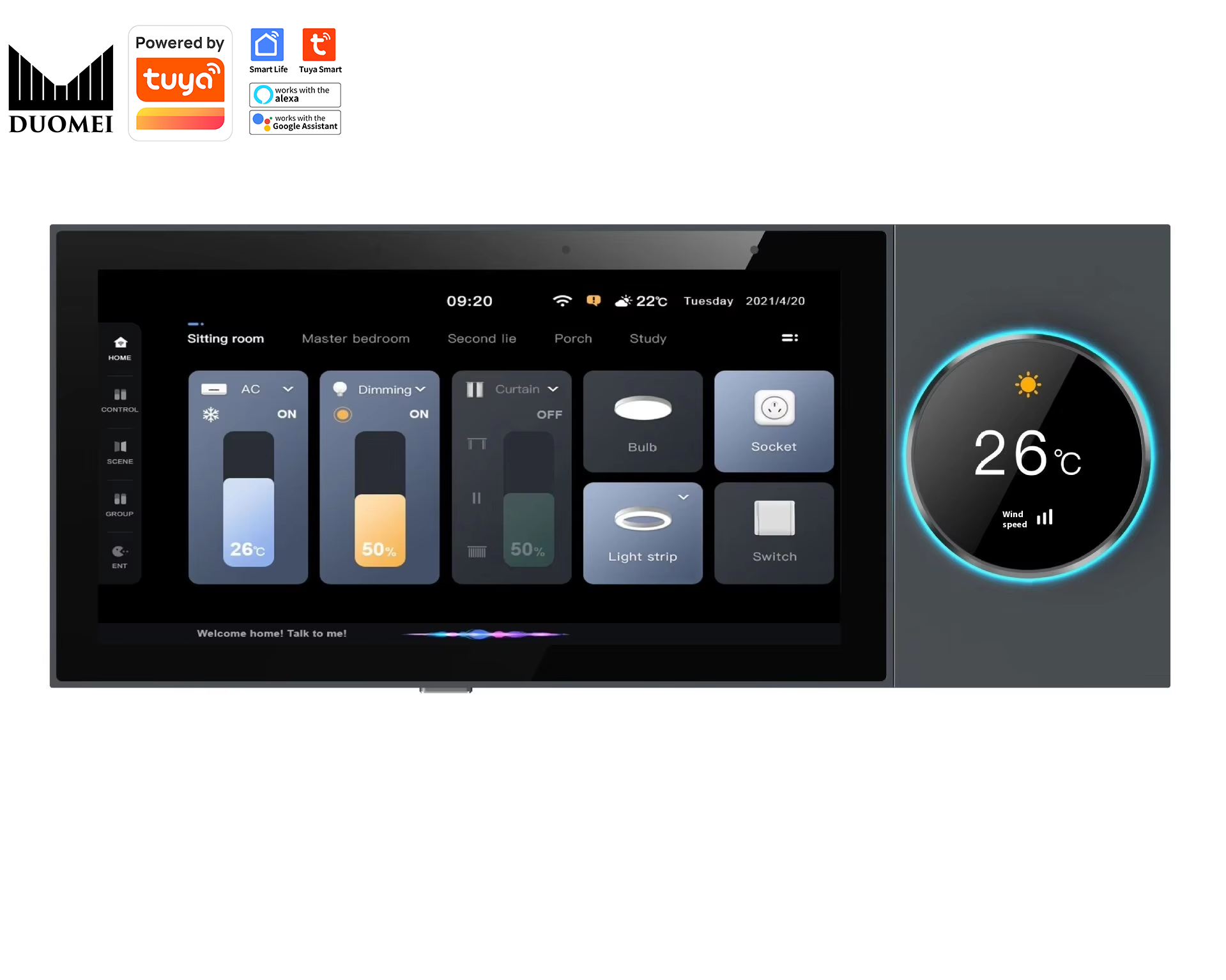 ระบบบ้านอัจฉริยะ DUOMEI Tuya W - Smart Home Gateway บทวิจารณ์และราคา