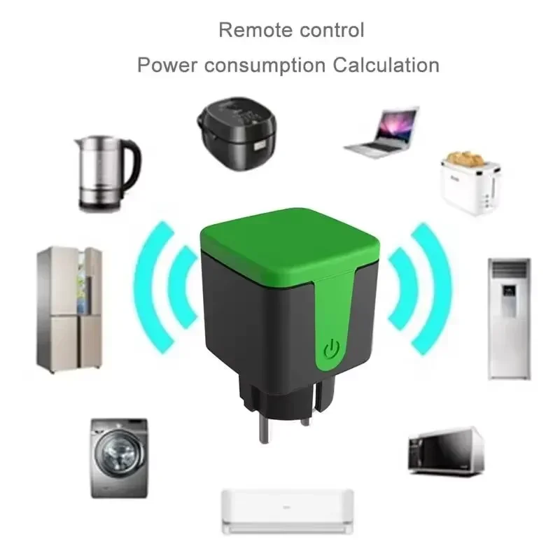 ปลั๊กไฟอัจฉริยะ Tuya EU 16A Wi - Smart Home Appliances บทวิจารณ์และราคา