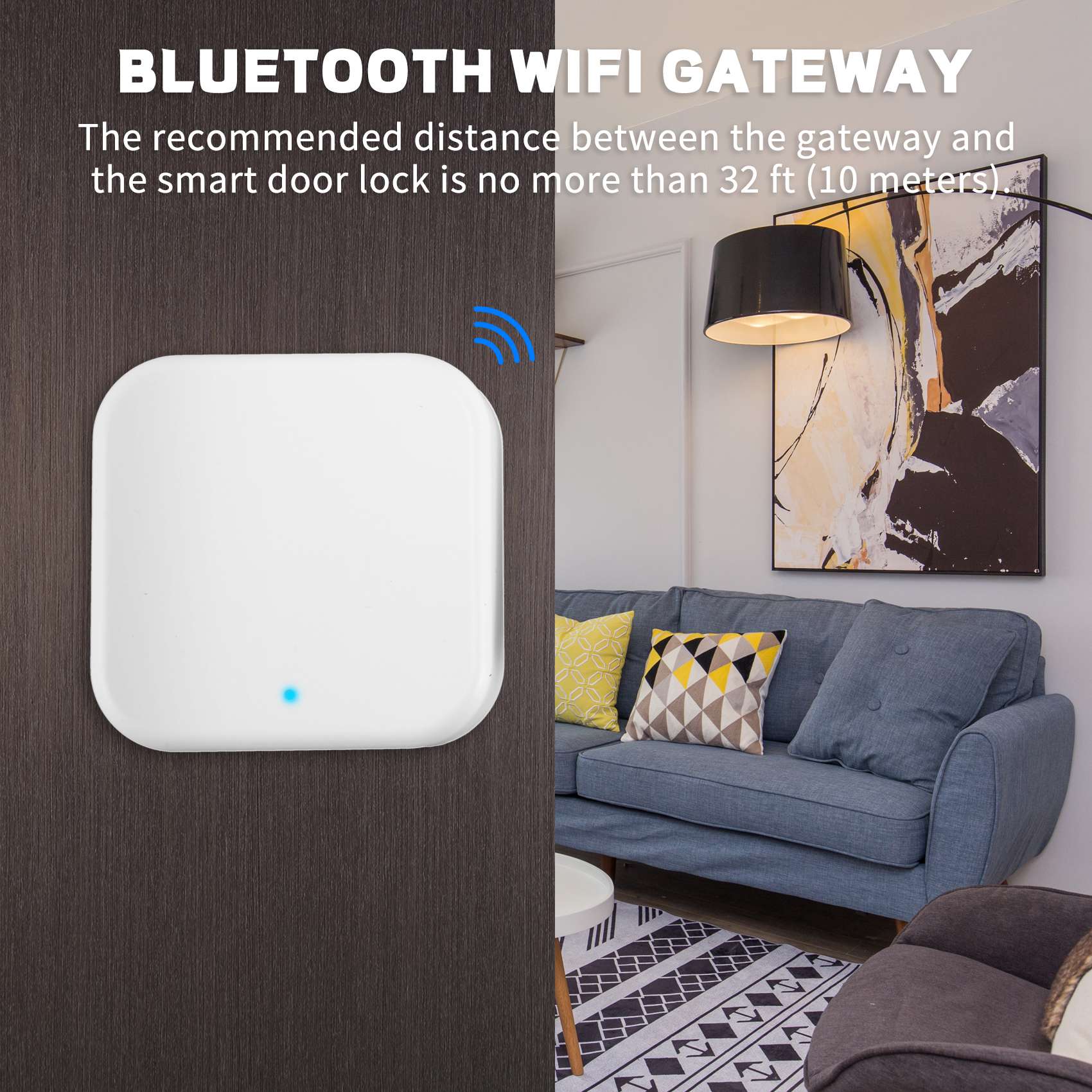 เกตเวย์บลูทูธไวไฟ ล็อคประตูอิเ - Smart Home Gateway บทวิจารณ์และราคา