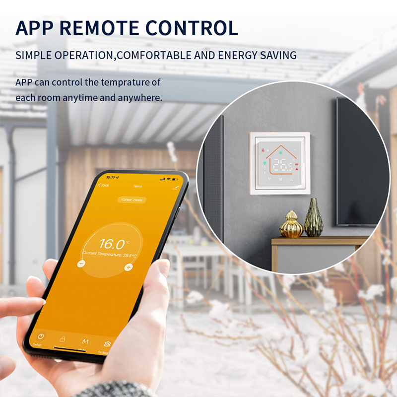 เทอร์โมสตัท WiFi อัจฉริยะ ใช้ง - Smart Home Proxmox บทวิจารณ์และราคา