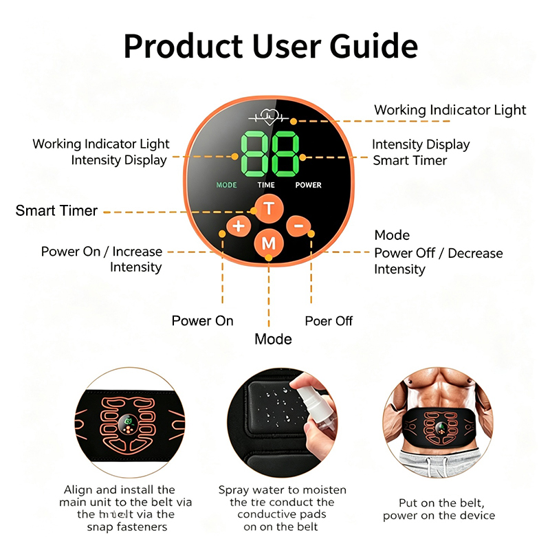 เข็มขัดกระชับหน้าท้องสมาร์ท เอ - Smart Home Appliances บทวิจารณ์และราคา