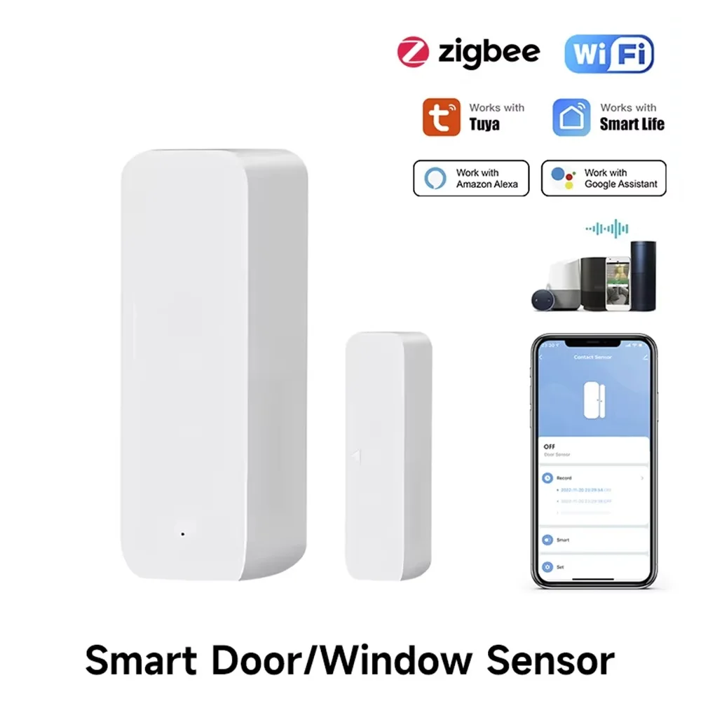 Tuya Zigbee/WiFi เซ็นเซอร์ประต - Smart Home Gateway บทวิจารณ์และราคา