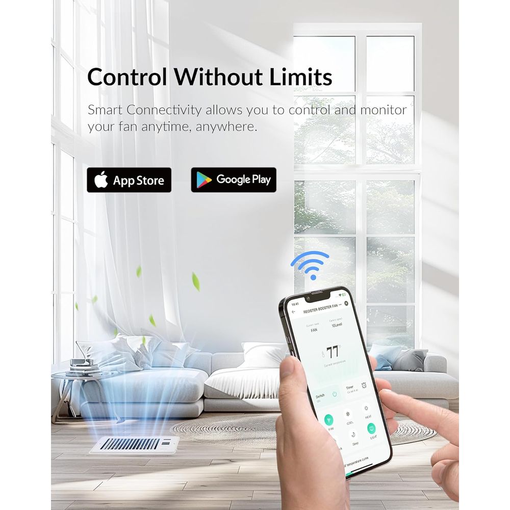 พัดลมระบายอากาศแบบเงียบพิเศษสำ - Wifi Thermostat บทวิจารณ์และราคา