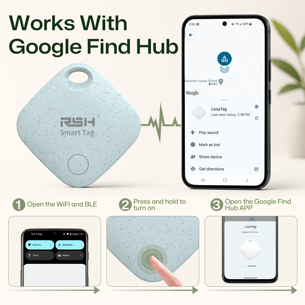 RSH Smart GPS Tracker สำหรับ A - Smart Home Hub Xiaomi บทวิจารณ์และราคา