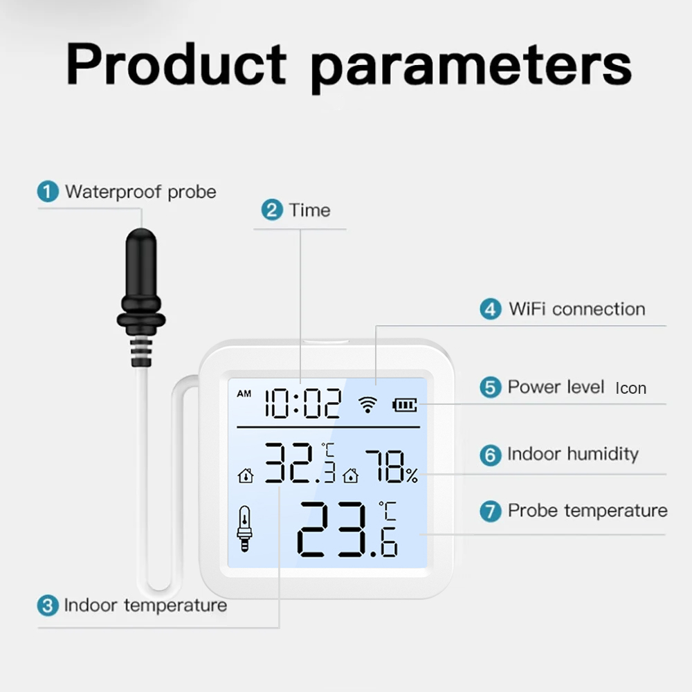 เซ็นเซอร์วัดอุณหภูมิและความชื้ - Smart Home Web บทวิจารณ์และราคา